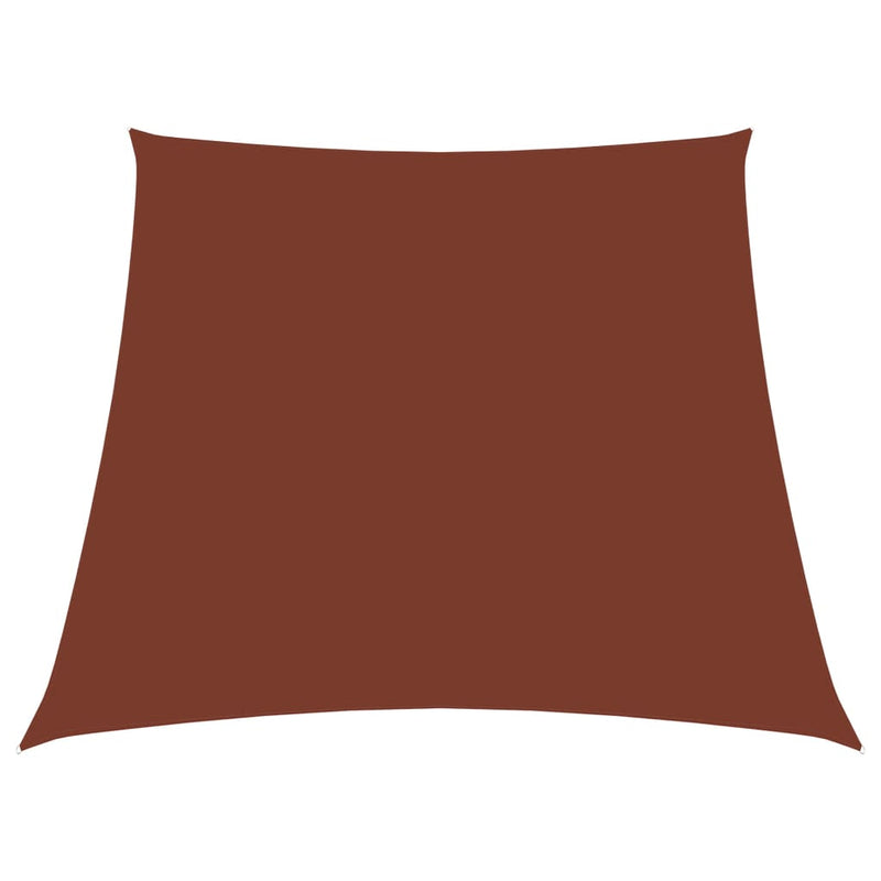 Vidaxl Zonnezeil Trapezium 2 4x3 M Oxford Fabric Terracotta