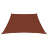 Vidaxl zonnescherm trapezium 3 4x3 m oxford stof terracottakleurig