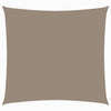 Vidaxl Sun Shade Square 6x6 M Tessuto Oxford Taupe