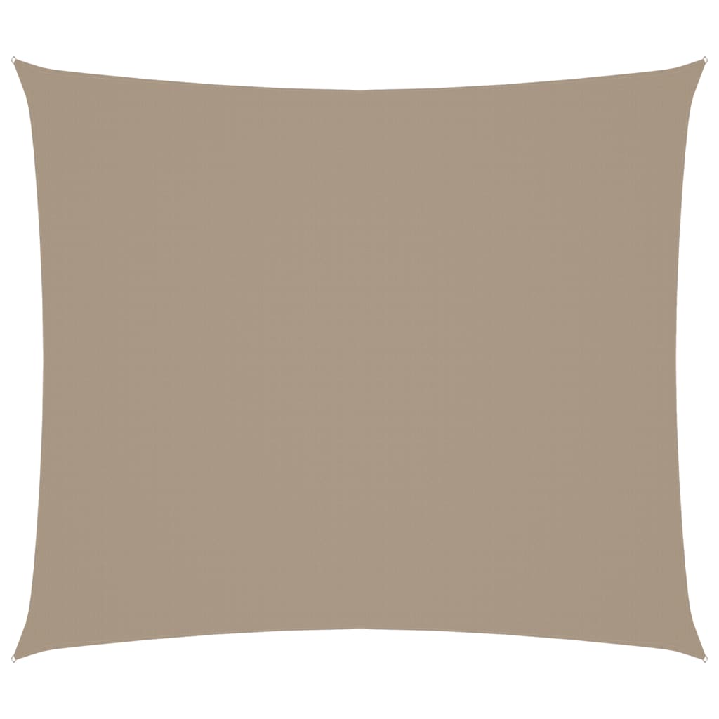 Vidaxl Sun Shade Rectangular 2x2,5 M tessuto Oxford Taupe