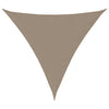Toldo vidaXL triangular 5x5x5 m tela oxford color topo