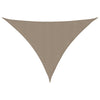 Toldo vidaxx triangular 5x5x6 m tela oxford color topo