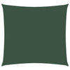 Vidaxl Sun Shade Square 4x4 M Tessuto Oxford Verde scuro