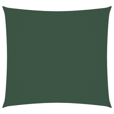 VIDAXL TOWNING Square 5x5 M tessuto oxford verde scuro