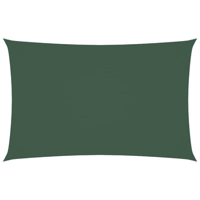 Vidaxl Sun Shade Rectangular 2x4,5 M tessuto Oxford Verde scuro