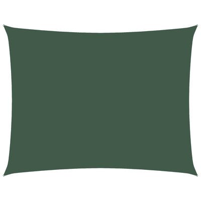 Vidaxl Shade Rectangular 2,5x3,5 m tessuto Oxford verde scuro