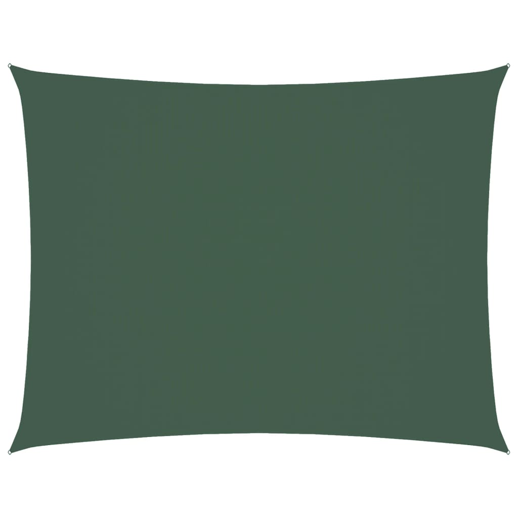 Vidaxx parasol rectangular 3x4,5 m tela oxford verde oscuro
