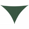 Vidaxx toldo triangular 3x4x4 m tela oxford verde oscuro