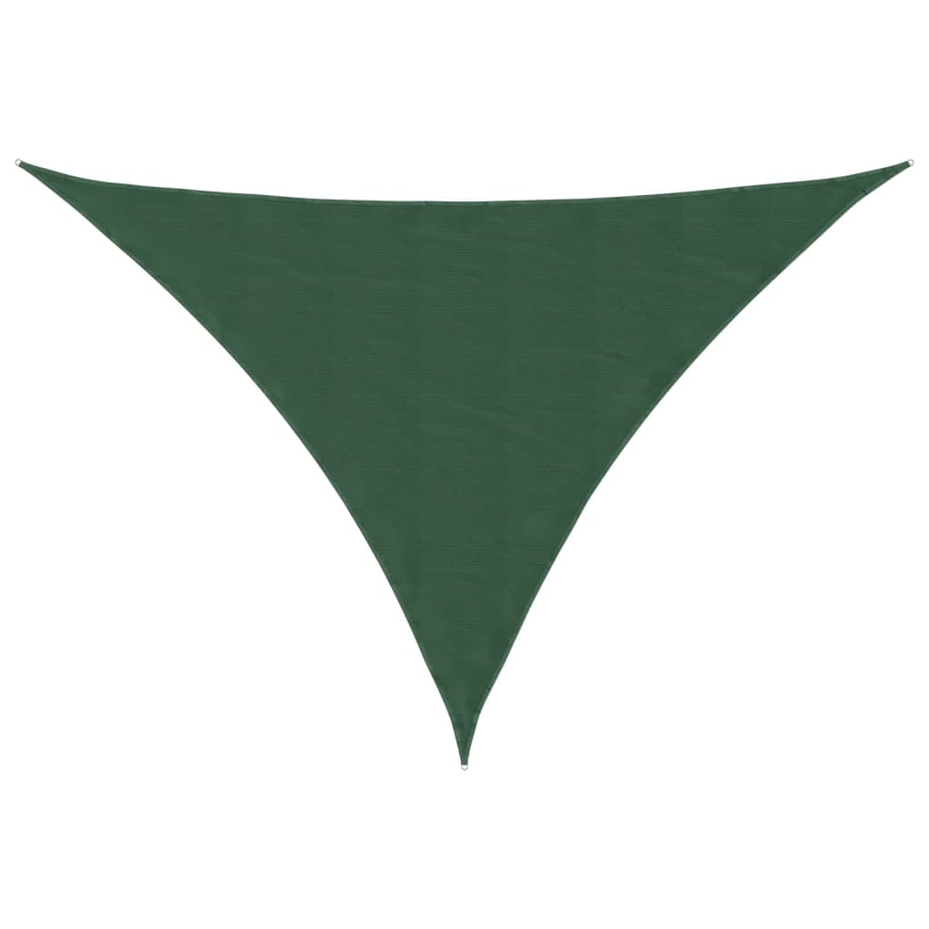 Tenda triangolare Vidaxx 5x6x6 m tessuto oxford verde scuro