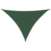 Vidaxx toldo triangular 5x5x6 m tela oxford verde oscuro