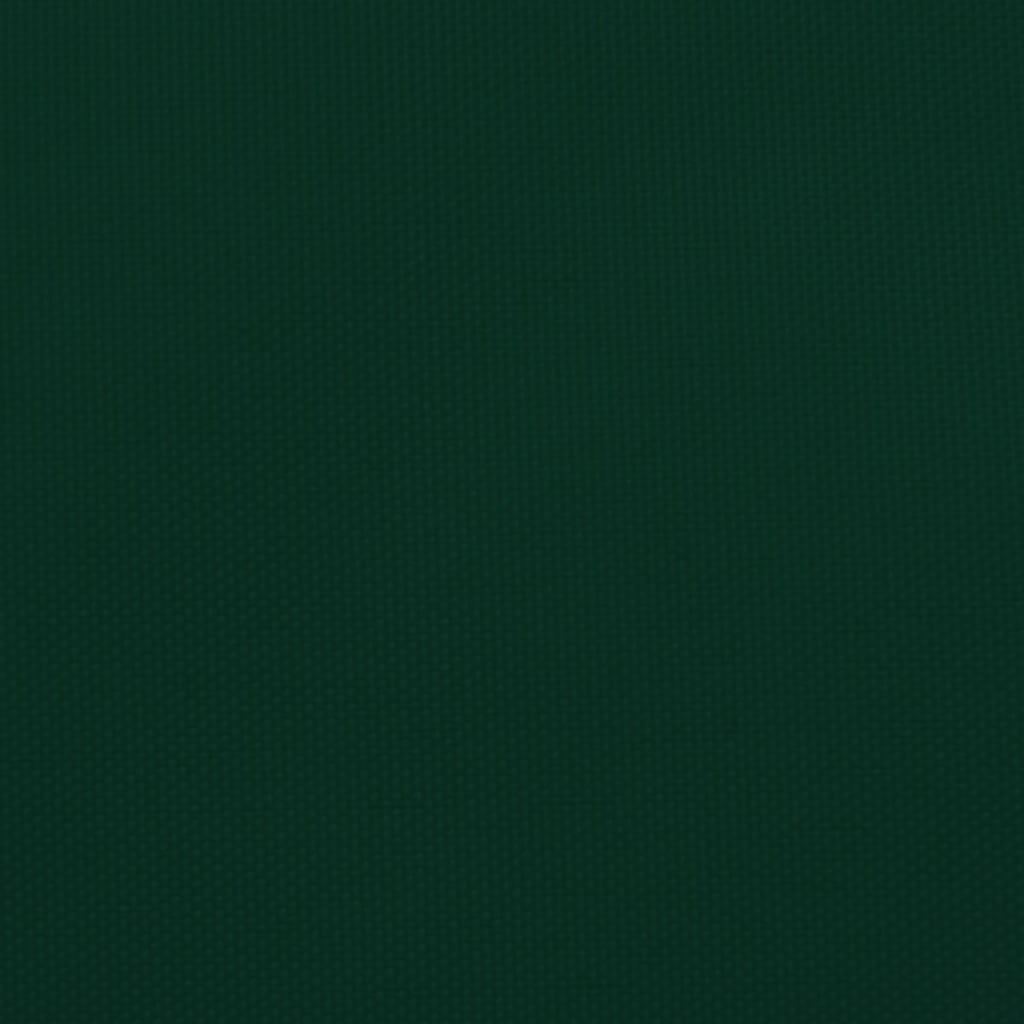 Vidaxl Zonnezeil Trapezium 2 4x3 M tessuto oxford verde scuro