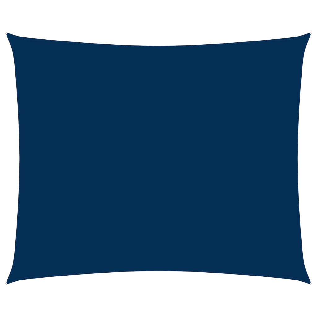 Vidaxx parasole rettangolare 3x5 m tessuto oxford blu