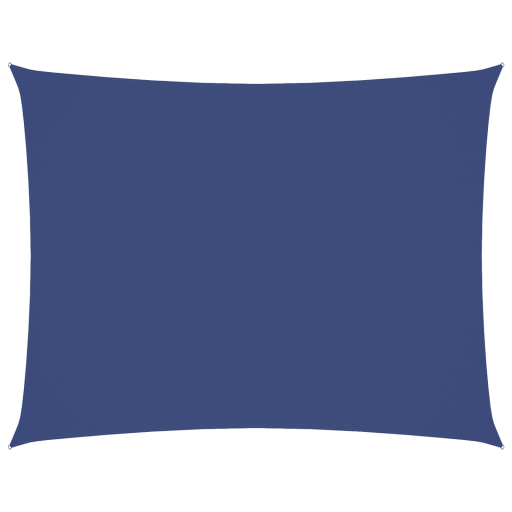 VidaXL tela de sombra rectangular 5x7 m tela oxford azul