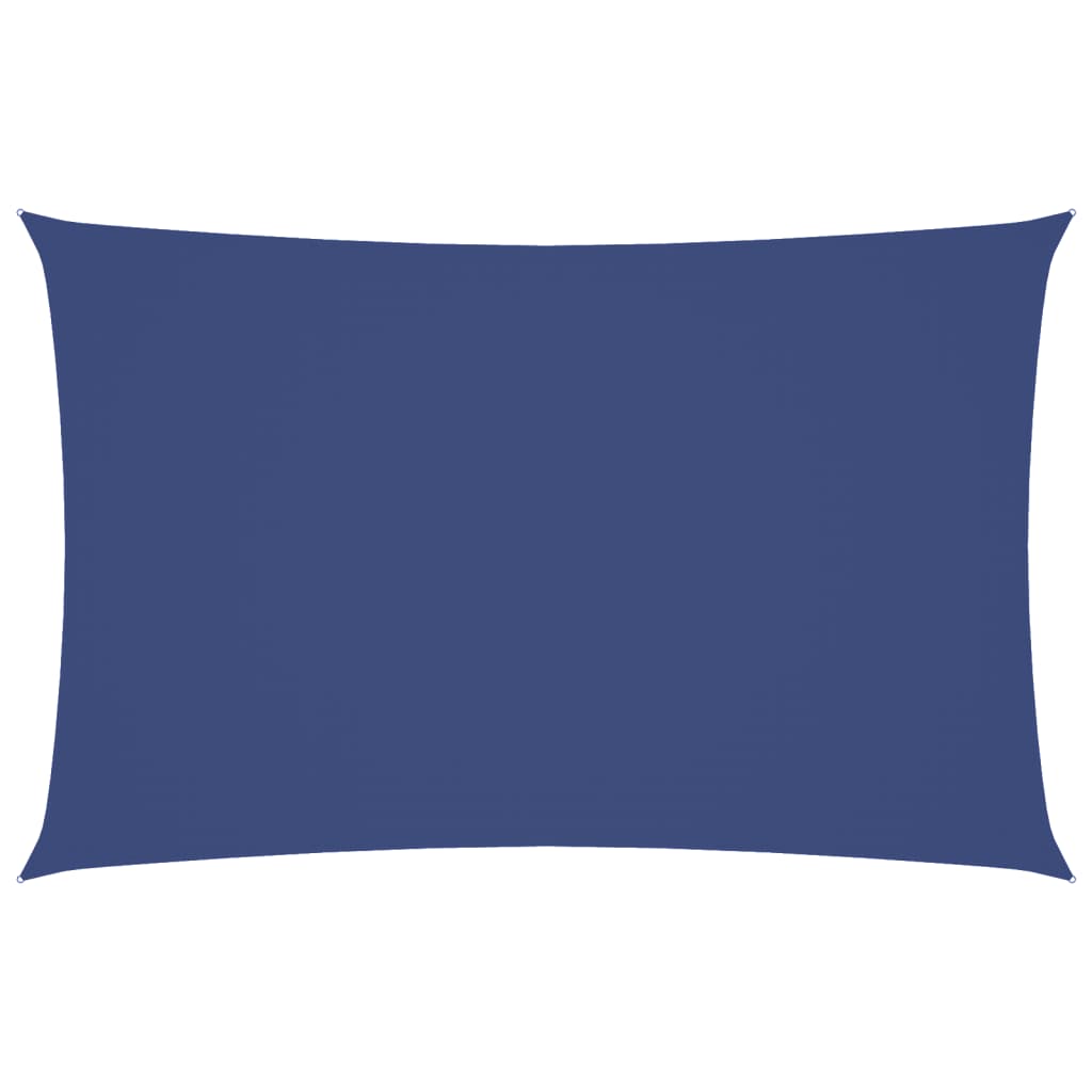 Vidaxx parasole rettangolare 5x8 m tessuto oxford blu