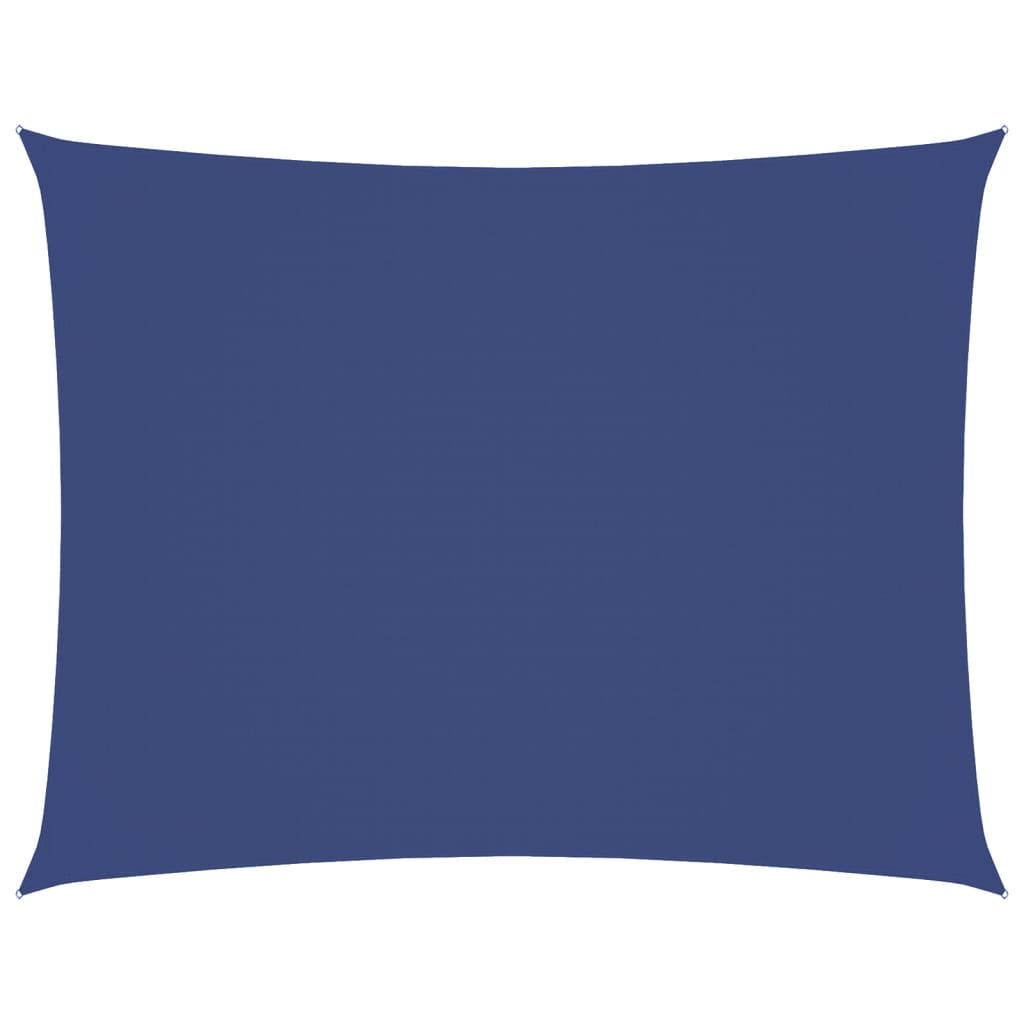 Vidaxx parasole rettangolare 6x7 m tessuto oxford blu