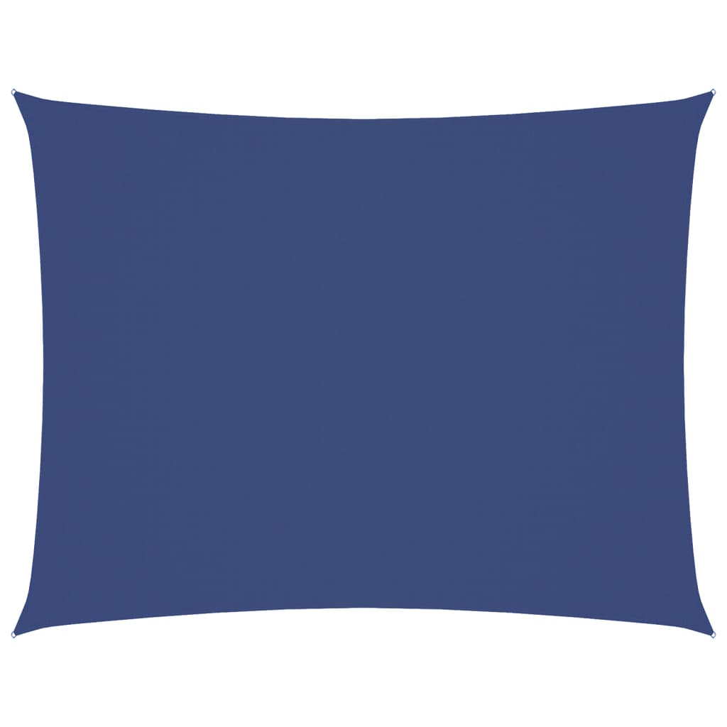 VidaXL tela de sombra rectangular 6x8 m tela oxford azul
