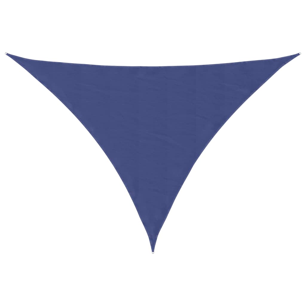 Vidaxx toldo triangular 5x7x7 m tela oxford azul