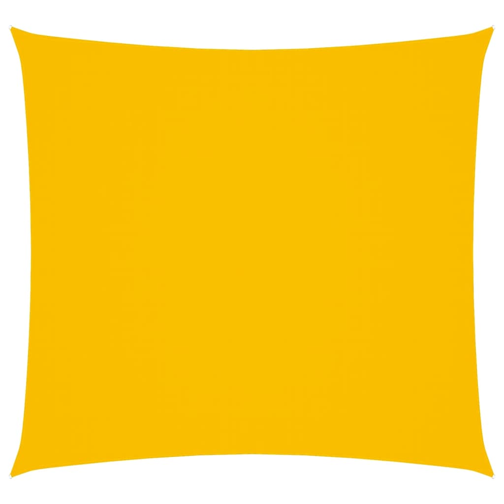 Toldo vidaxx cuadrado 2,5x2,5 m tela oxford amarillo