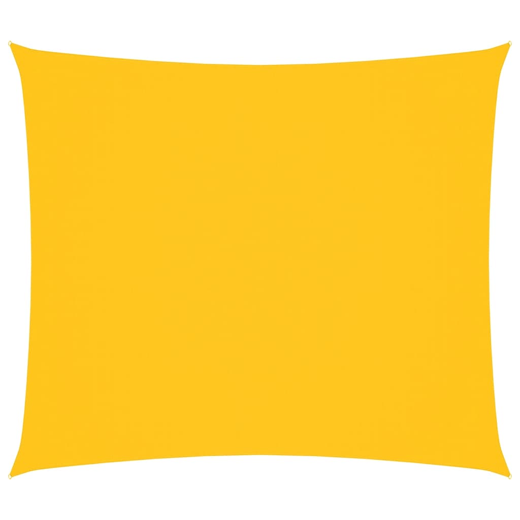 Vidaxx telo ombreggiante rettangolare 2x2,5 m tessuto oxford giallo