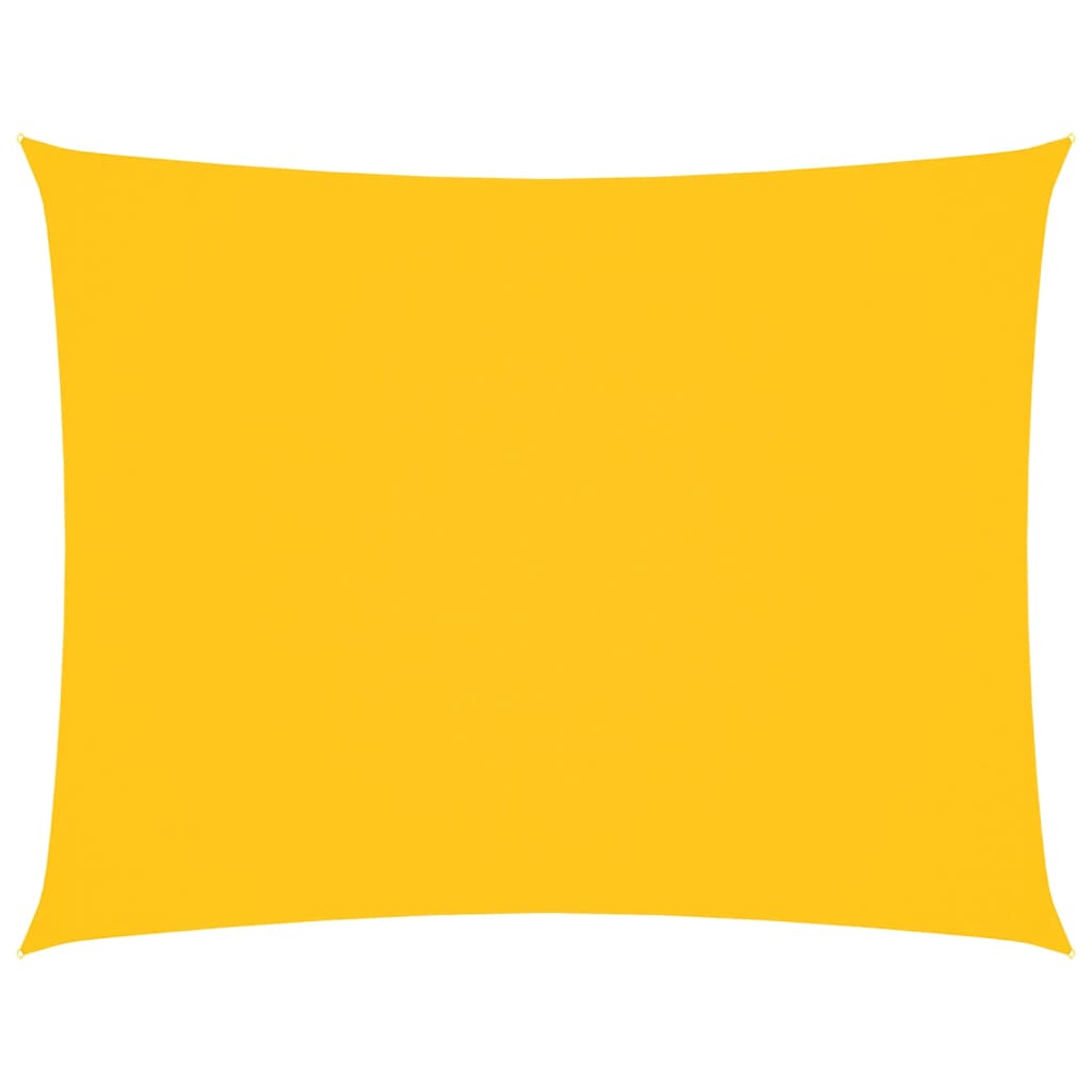 Vidaxx tela de sombra rectangular 2x3 m tela oxford amarillo