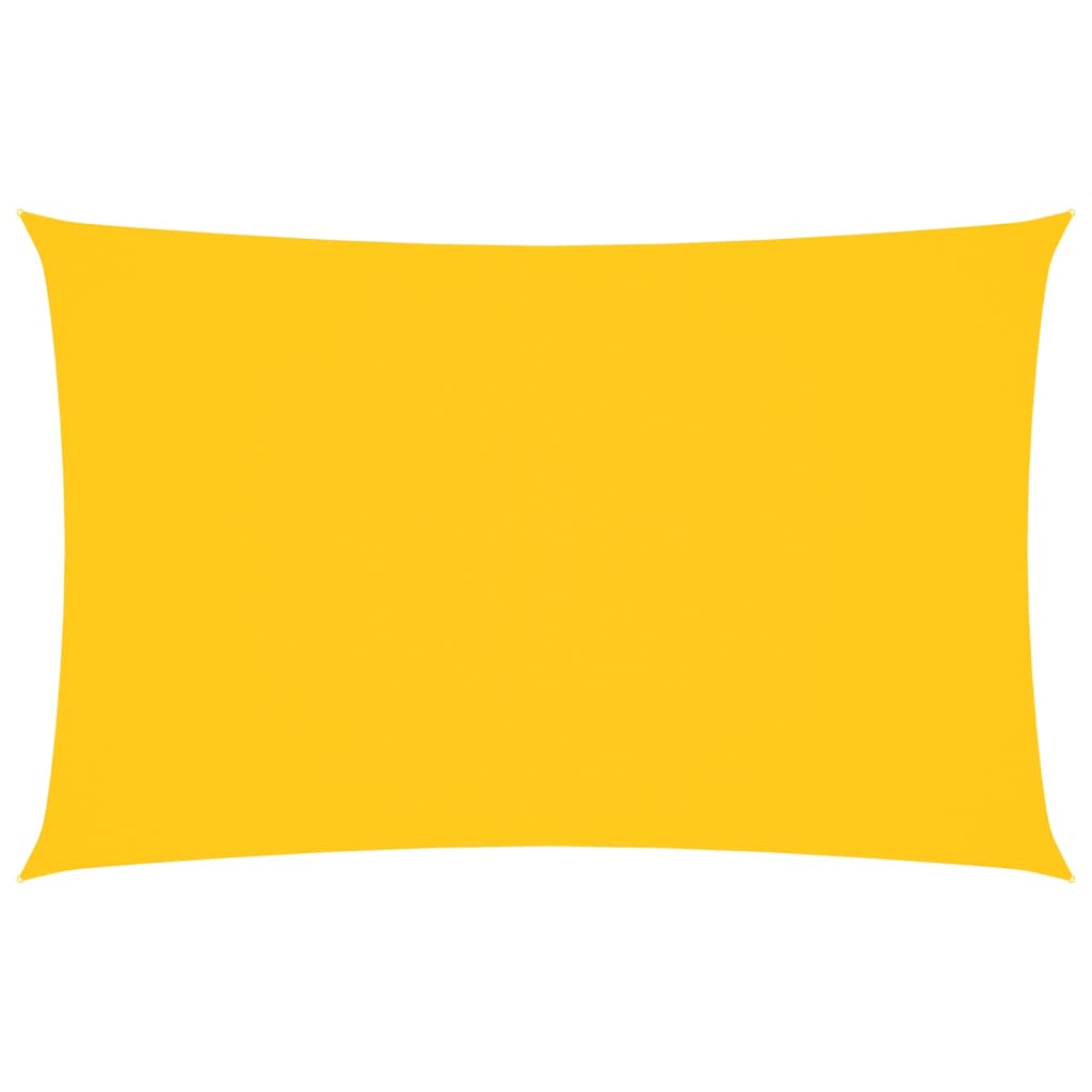 Vidaxx parasol rectangular 2x5 m tela oxford amarillo