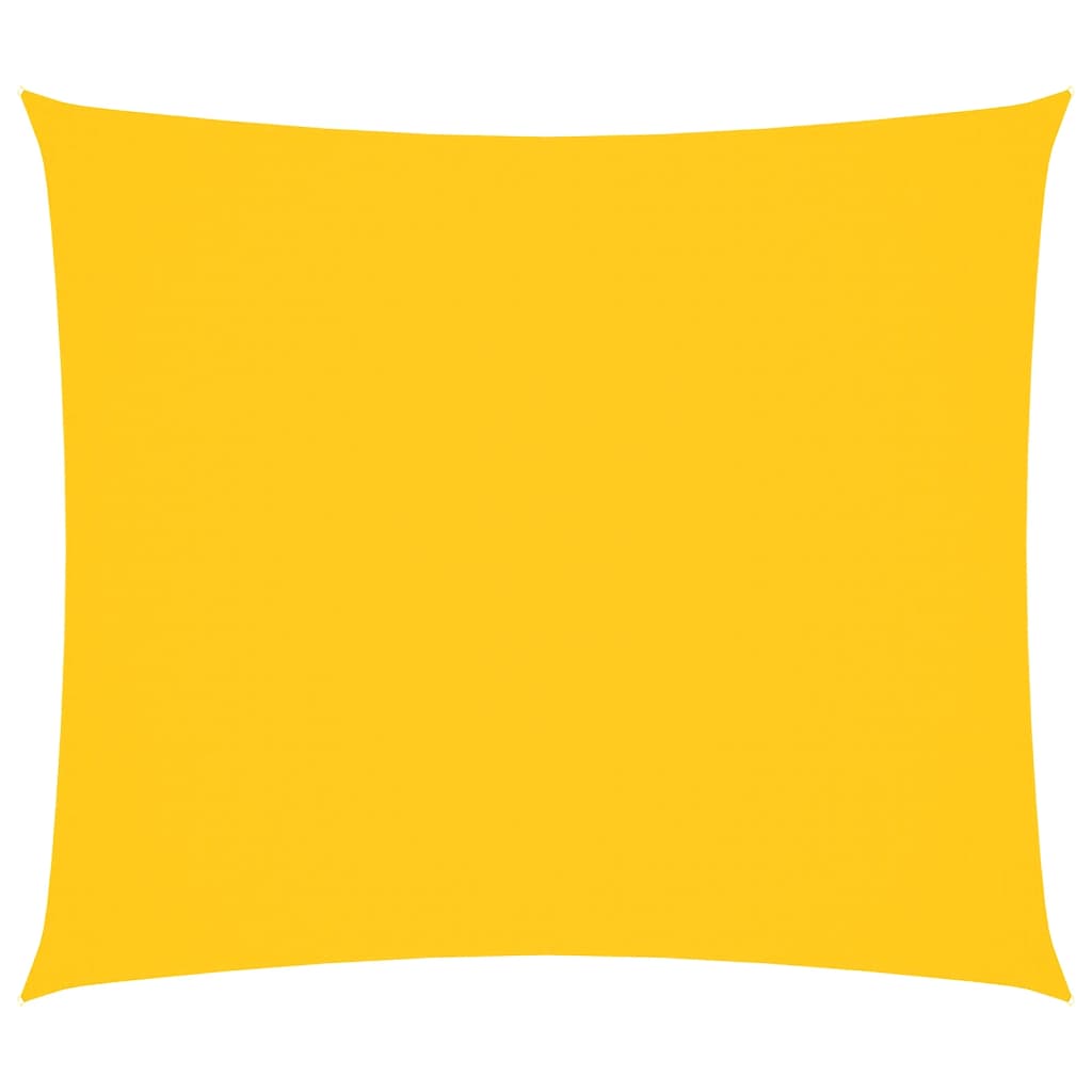 Vidaxx parasole rettangolare 2,5x3 m tessuto oxford giallo