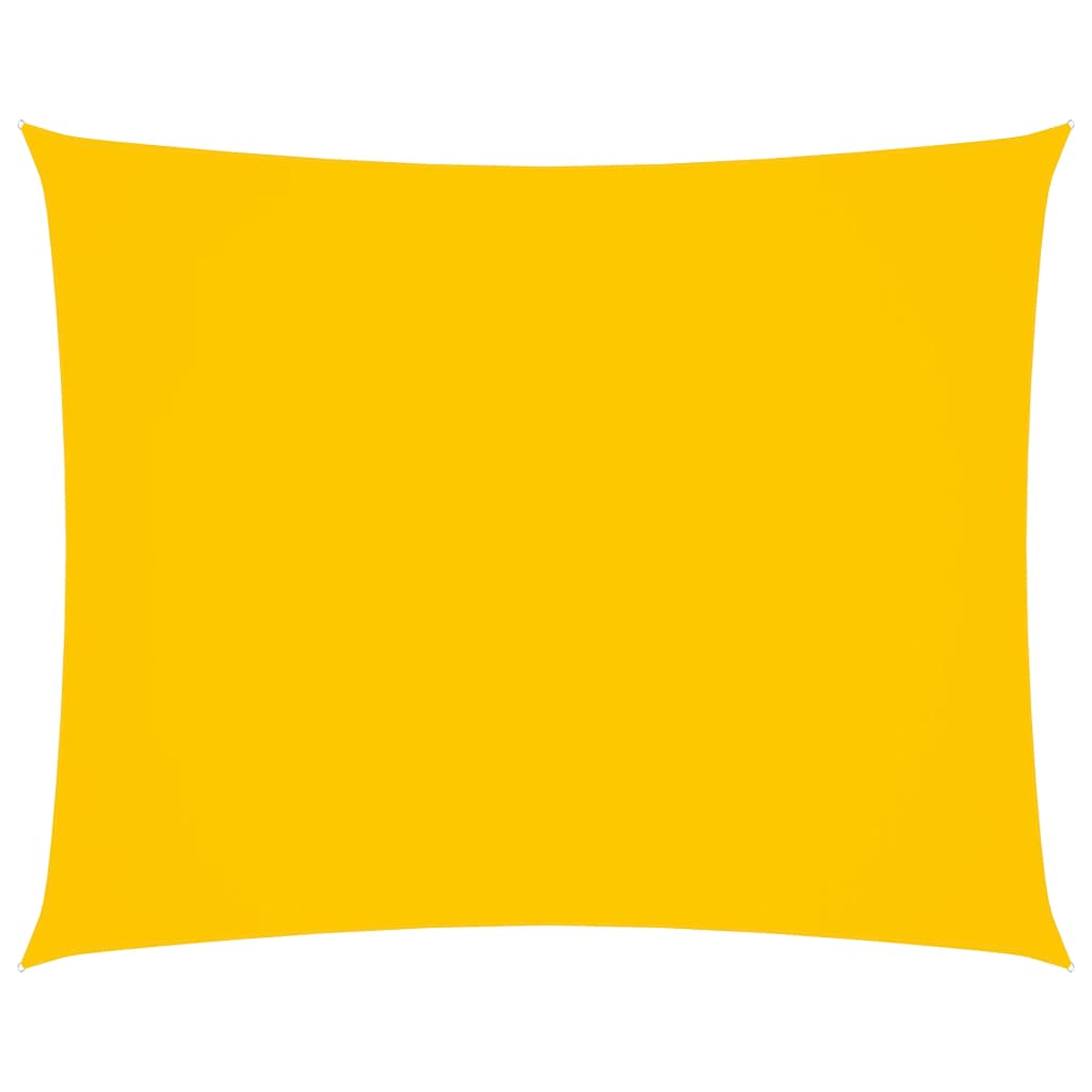 Ombrellone Vidaxx rettangolare 2,5x4,5 m tessuto oxford giallo