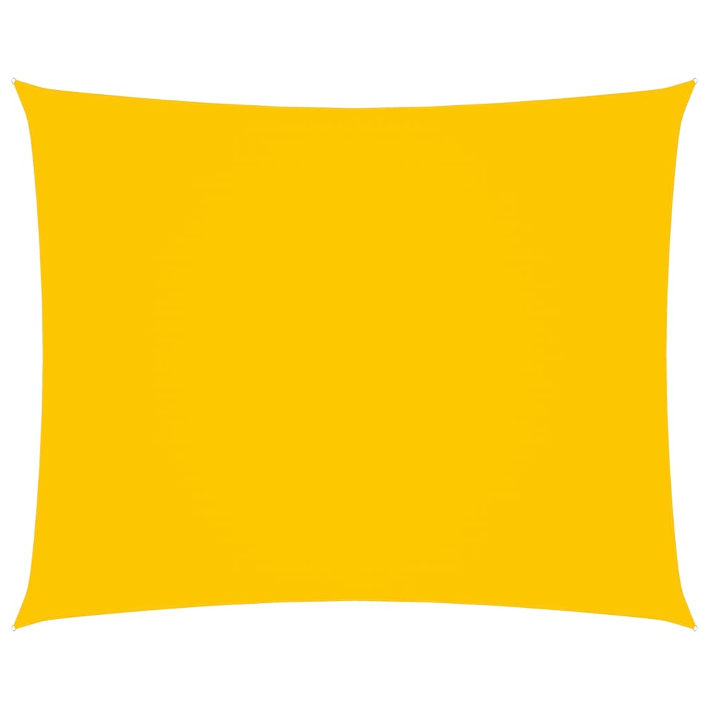 Vidaxx parasol rectangular 3x4 m tela oxford amarillo