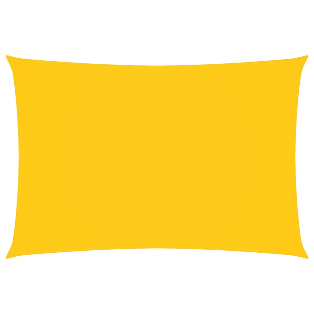 Vidaxx parasol rectangular 3x5 m tela oxford amarillo