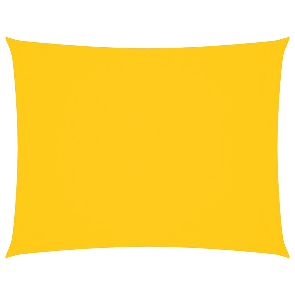 VidaXL tela de sombra rectangular 3x6 m tela oxford amarillo