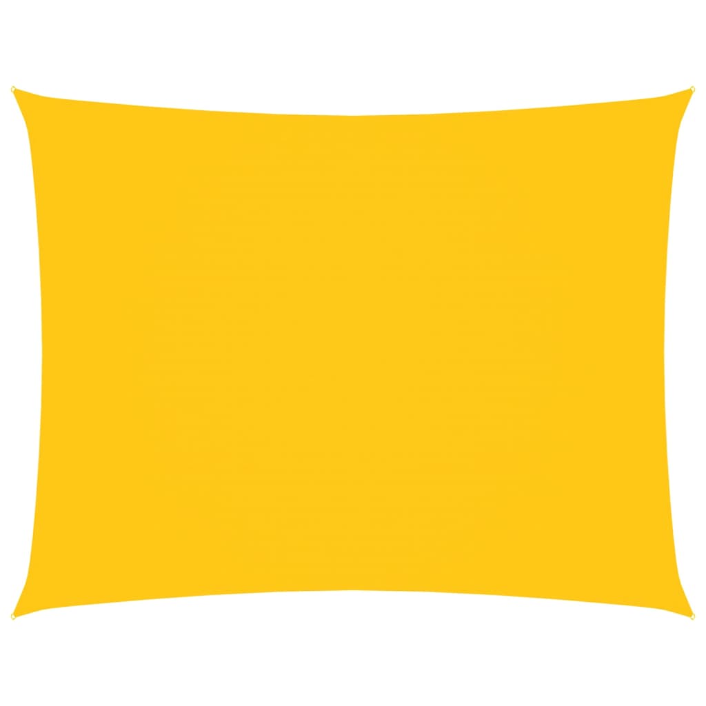 Vidaxx parasol rectangular 3,5x4,5 m tela oxford amarillo