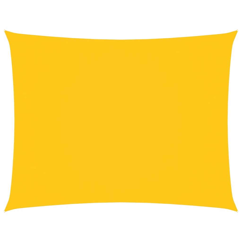 Ombrellone rettangolare Vidaxx 3,5x5 m in tessuto oxford giallo