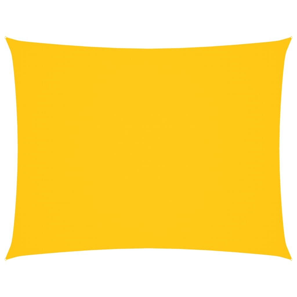 Vidaxx parasol rectangular 4x5 m tela oxford amarillo