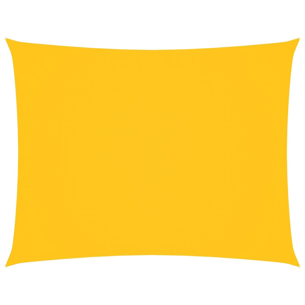 Vidaxx parasol rectangular 4x6 m tela oxford amarillo