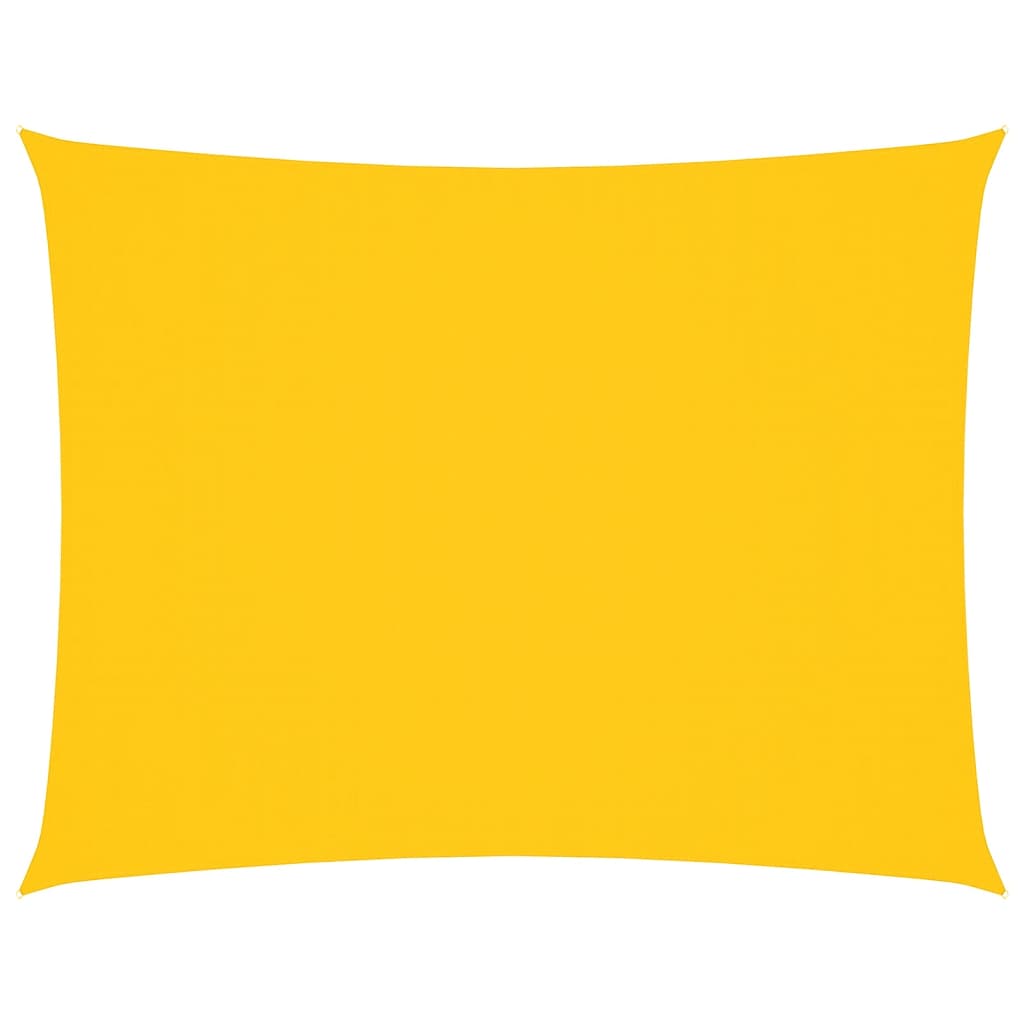 Vidaxx parasole rettangolare 5x6 m tessuto oxford giallo
