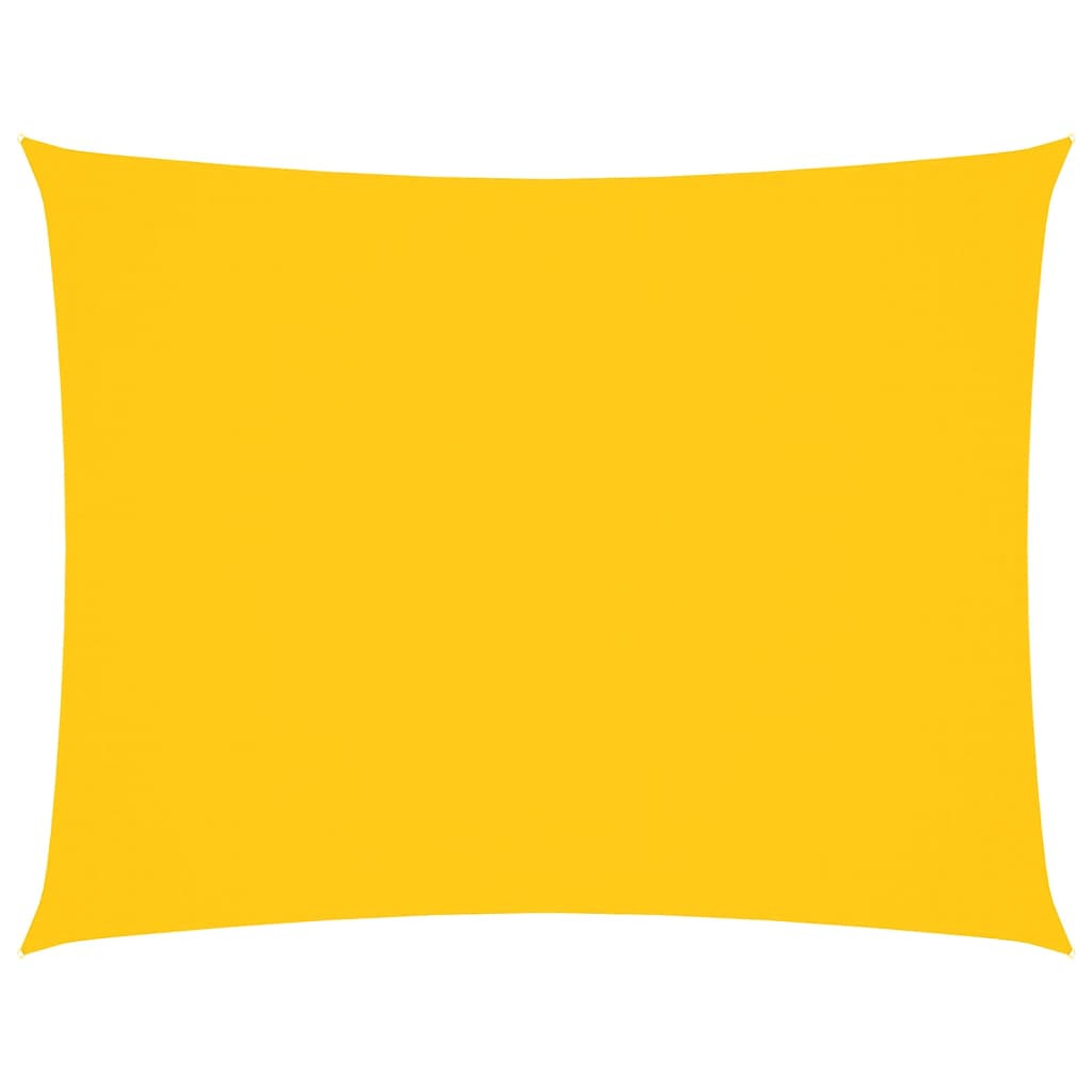 Vidaxx parasol rectangular 5x7 m tela oxford amarillo
