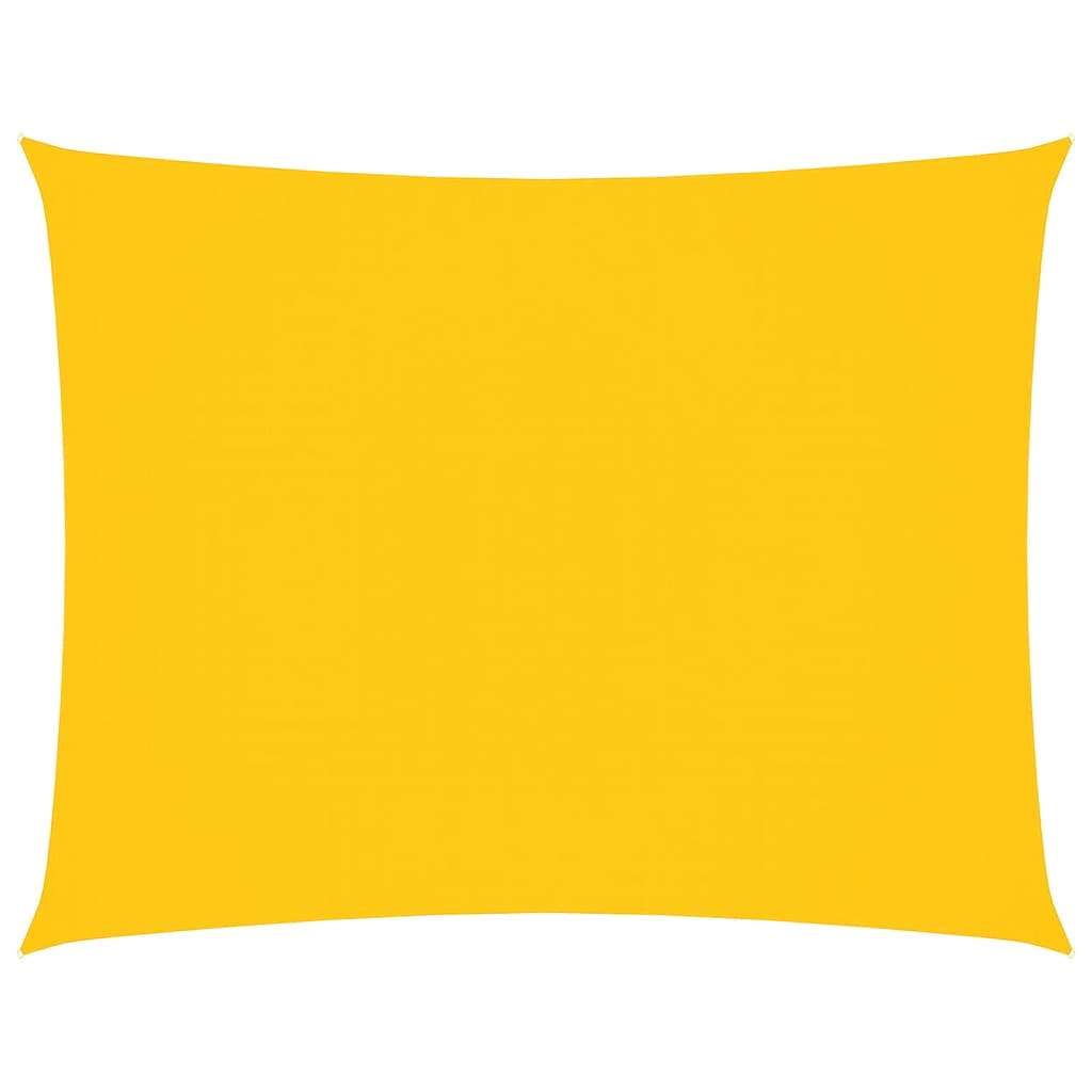 Vidaxx parasol rectangular 6x7 m tela oxford amarillo