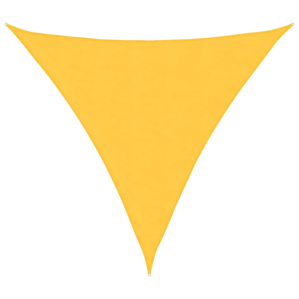 Tendalino Vidaxx triangolare 3,6x3,6x3,6 m tessuto oxford giallo