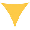 Vidaxx toldo triangular 4,5x4,5x4,5 m tela oxford amarillo
