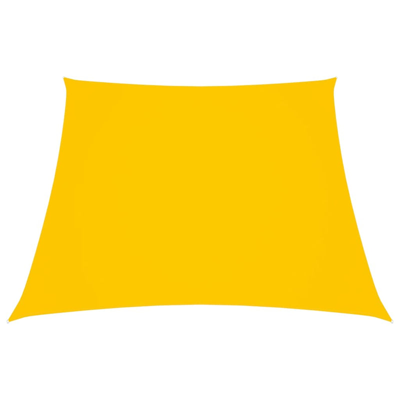 Vidaxl Zonnezeil Trapezium 2 4x3 M Oxford Fabric Amarillo