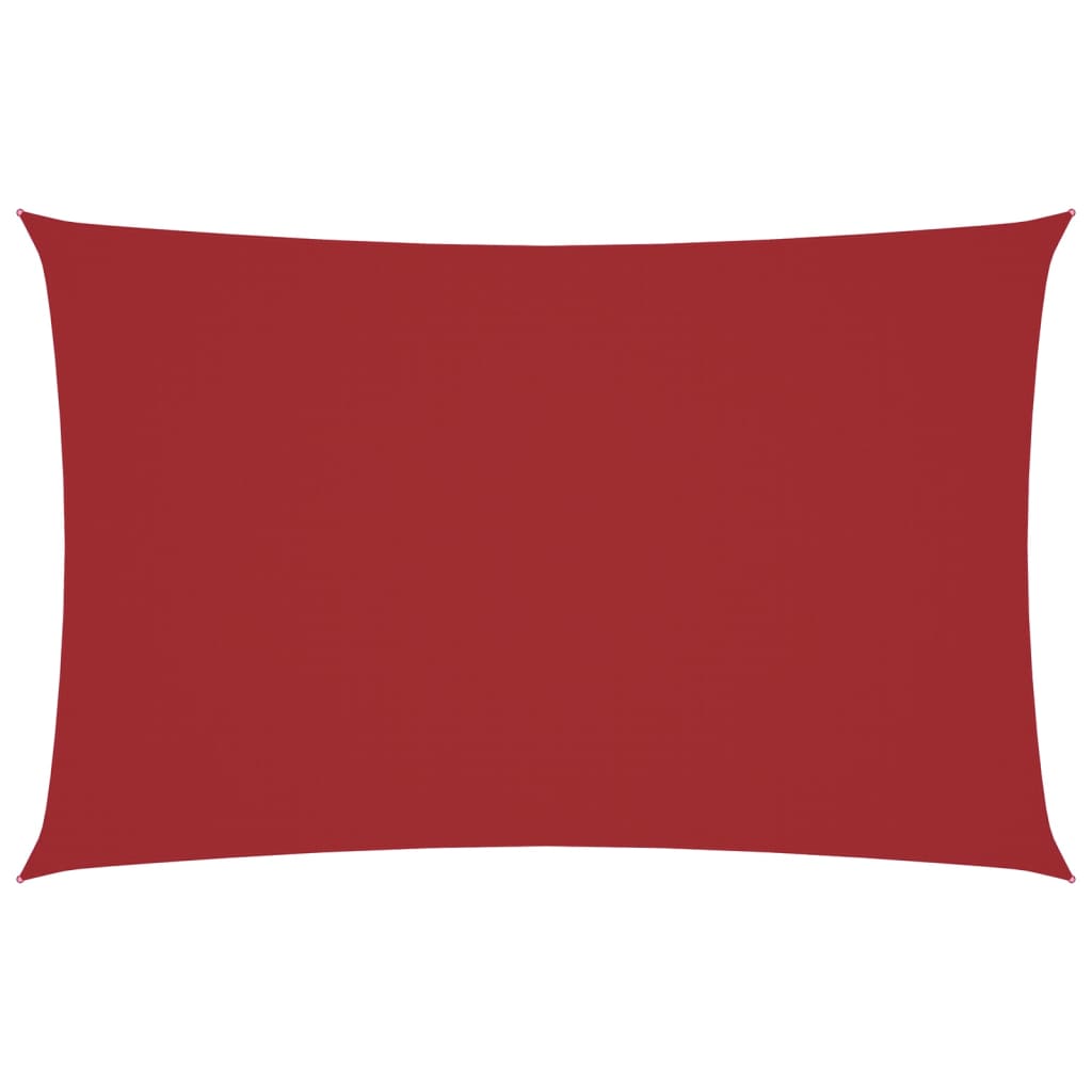 Vidaxx parasol rectangular 2x4,5 m tela oxford rojo