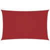 Vidaxx parasol rectangular 2x5 m tela oxford rojo