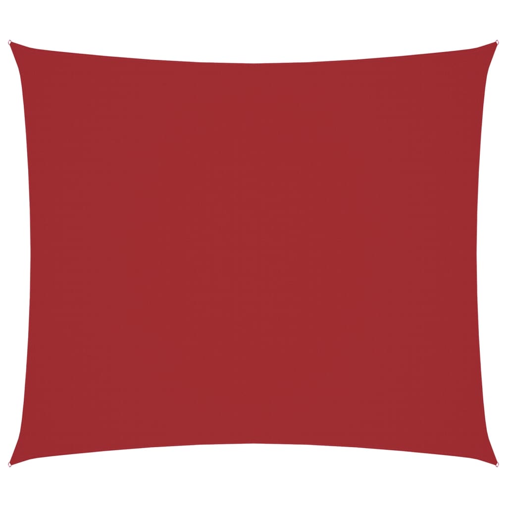 Vidaxx parasole rettangolare 2,5x3 m tessuto oxford rosso