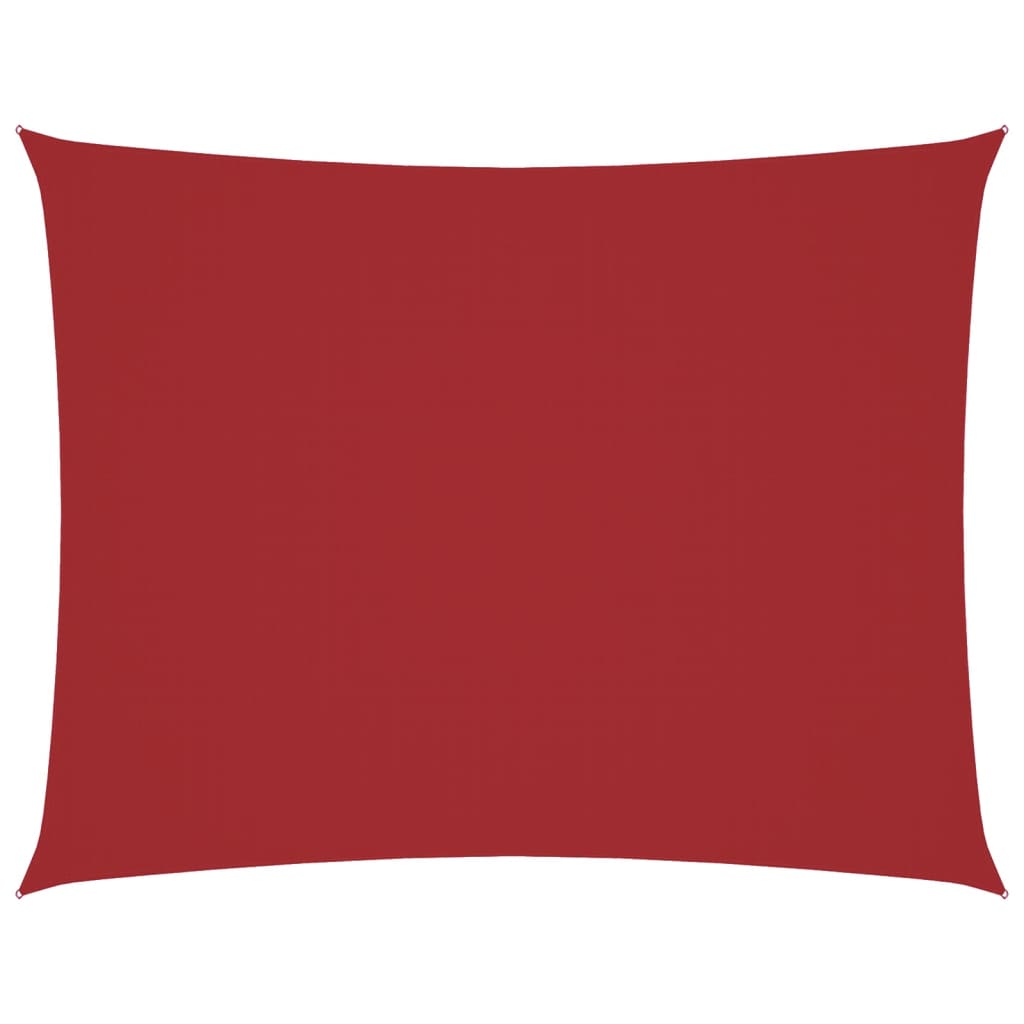 Vidaxx parasol rectangular 2,5x3,5 m tela oxford rojo
