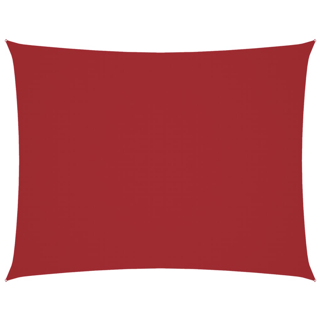 Vidaxx parasol rectangular 2,5x4 m tela oxford rojo