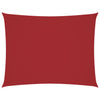 Vidaxx parasole rettangolare 2,5x4 m tessuto oxford rosso