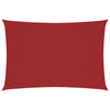 Vidaxx parasol rectangular 3x5 m tela oxford rojo