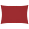 Vidaxx parasol rectangular 3x6 m tela oxford rojo