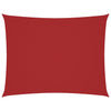 Vidaxx parasole rettangolare 4x6 m tessuto oxford rosso