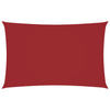 Vidaxx parasol rectangular 5x8 m tela oxford rojo